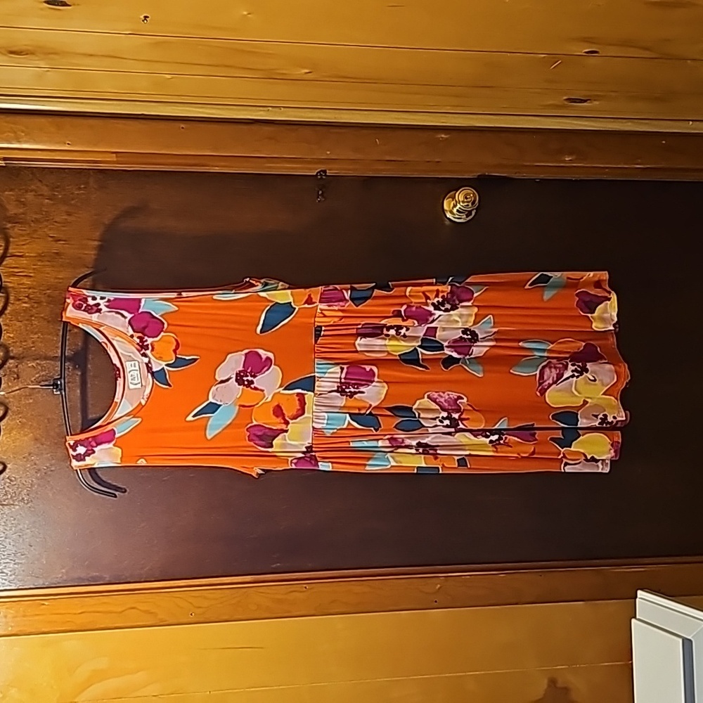 Maurices, XXL,Orange/ floral